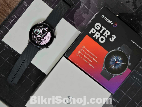 Amazfit GTR 3 Pro- Full Black-Bluetooth Calling